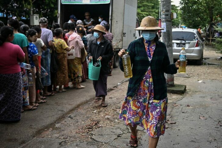 MYANMAR-ECONOMY-POVERTY