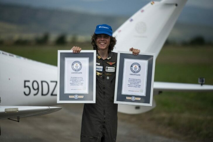 BULGARIA-BRITAIN-AVIATION-RECORD-BELGIUM