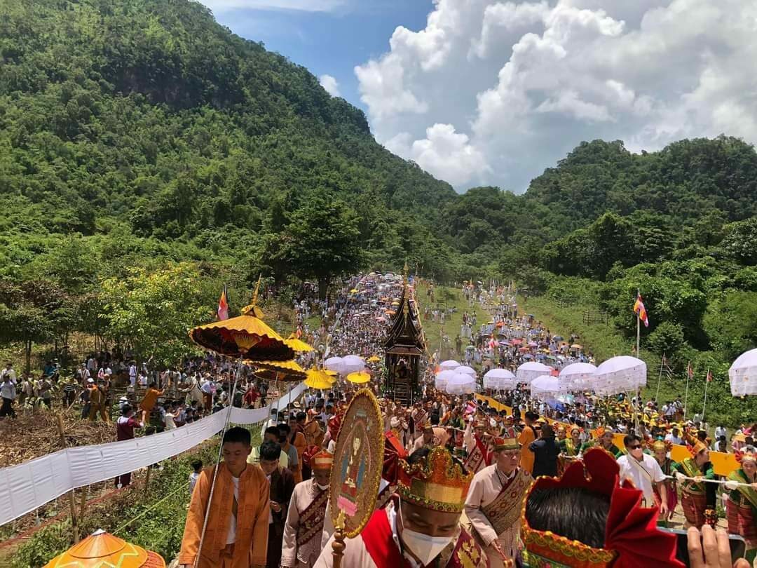 ครูบาบุญชุ่ม หายจากอาพาธ เตรียมเดินทางกลับเมียนมา