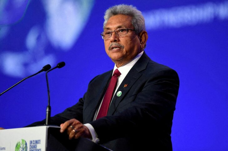 FILE PHOTO: Sri Lanka's ousted president to seek temporary stay in Thailand