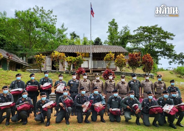พล.ต.ท.ประจวบ ผู้ช่วย ผบ.ตร.ตรวจเยี่ยมบำรุงขวัญการปฏิบัติหน้าที่แนวชายแดน-สภ.พื้นที่ชุมพร