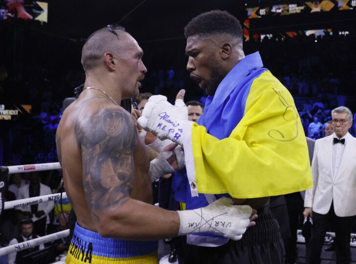 Oleksandr Usyk v Anthony Joshua - WBA, WBO and IBF heavyweight world title