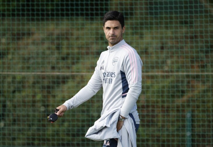 Europa League - Arsenal Training