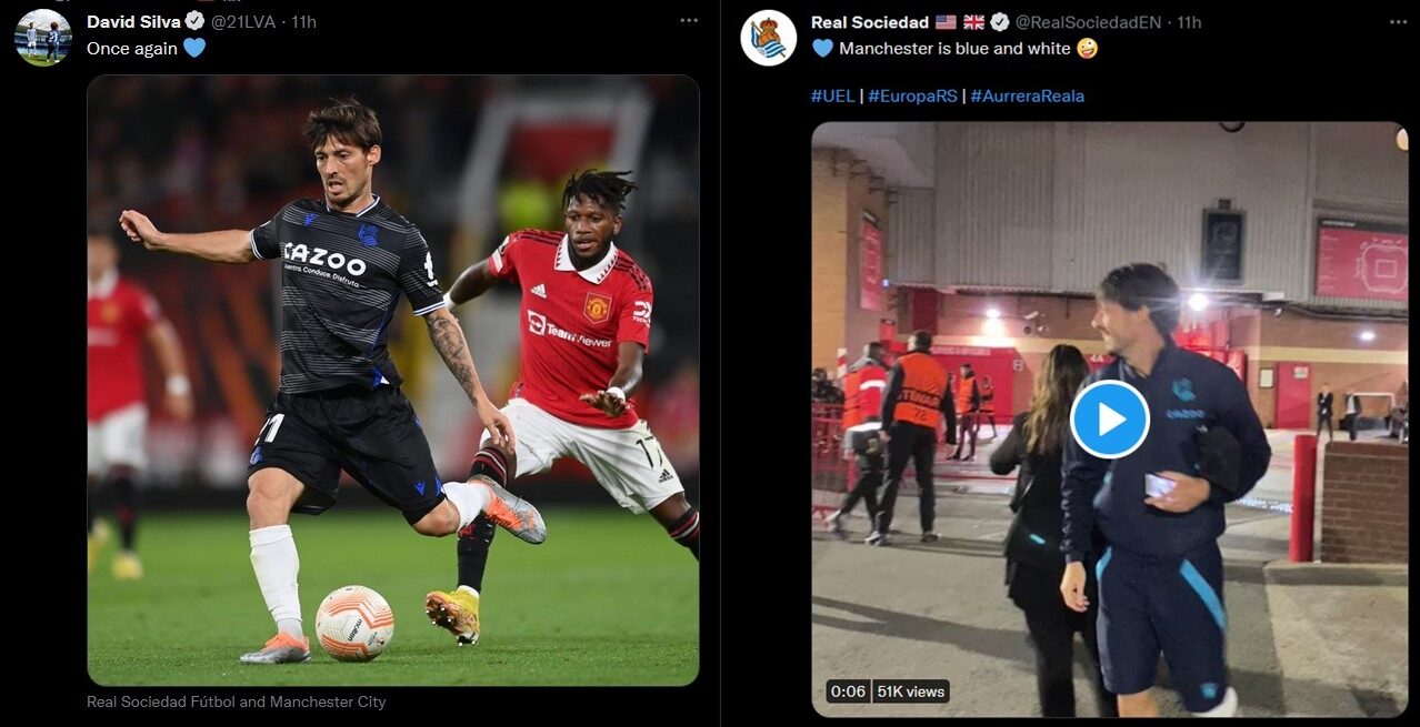‘รีล โซเซียดัด’ โพสต์เย้ย ‘แมนฯยู’ แมนเชสเตอร์เป็นสีฟ้า