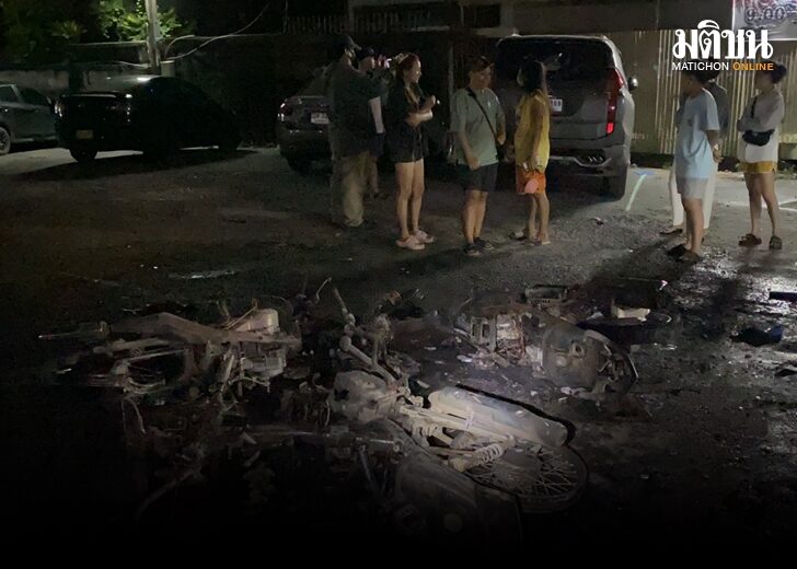 จุดไฟเผารถ728