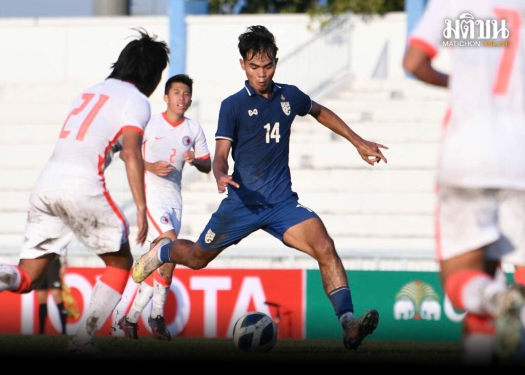‘ช้างศึกยู-19’ สอย ‘ฮ่องกง’ 2-0 เอาฤกษ์เอาชัยก่อนบุกโอมาน
