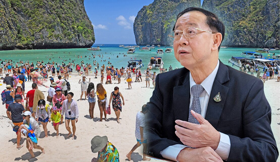 ‘อาคม’ชี้ ศก.ไทยฟื้นรูปตัวเค หวังท่องเที่ยวช่วยลดหนี้ หมายเหตุ - นายอาคม