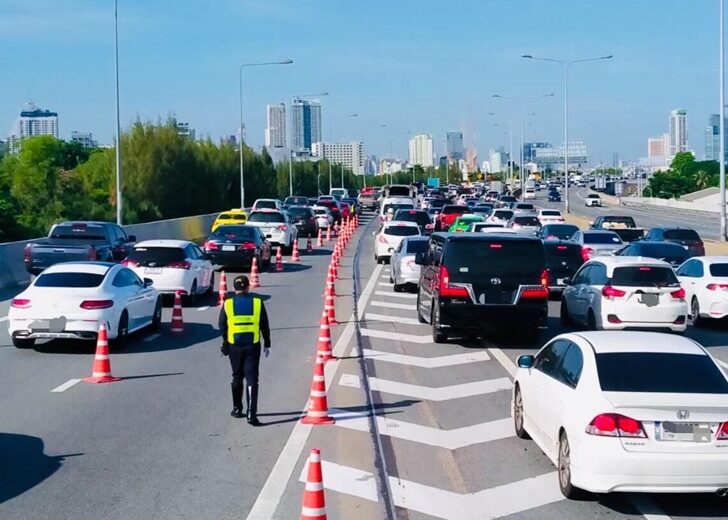 ภาพจากทางพิเศษศรีรัช