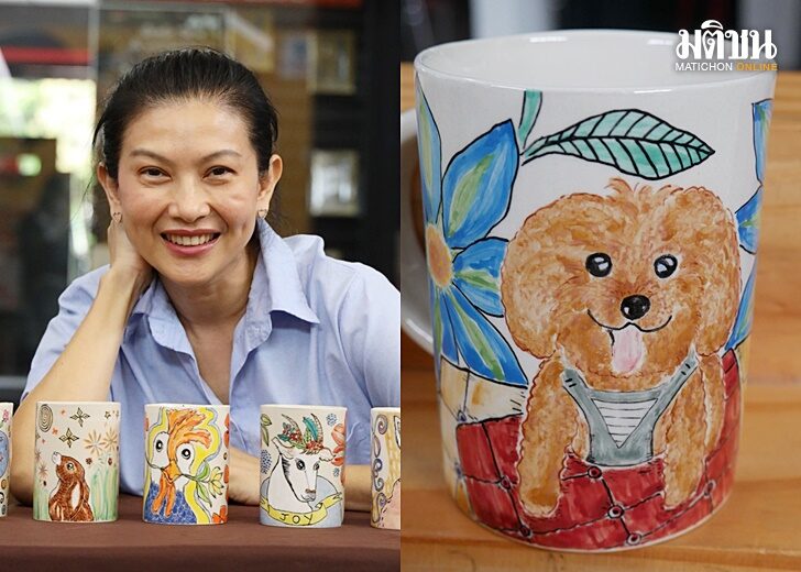 เพ้นท์แก้วเซรามิค' สร้างสุข งานอดิเรกแสนรัก 'ปิยะรัฐ เทศดนตรี' สาวนักประชาสัมพันธ์ เพ้นท์แก้วเซรามิค' สร้างสุข งานอดิเรกแสนรัก 'ปิยะรัฐ เทศดนตรี' สาวนักประชาสัมพันธ์