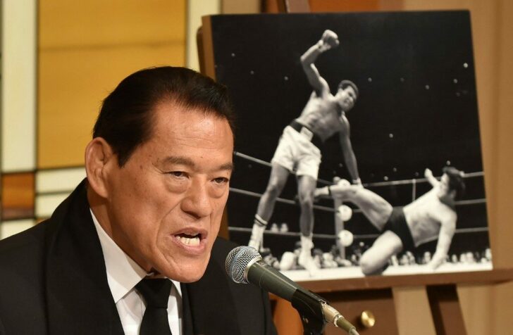 FILES-JAPAN-POLITICS-NKOREA-SPORT-WRESTLING
