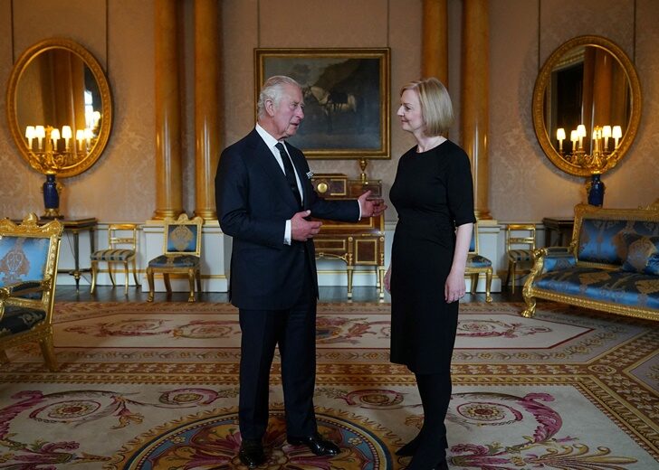 Britain's King Charles meets with Prime Minster Liz Truss