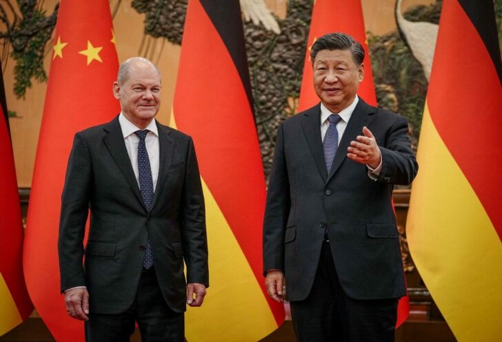 CHINA-GERMANY-DIPLOMACY