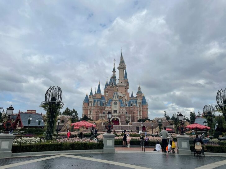 Crowd at Shanghai Disney Resort in Shanghai