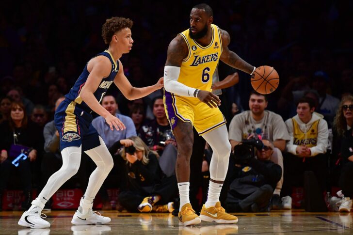 NBA: New Orleans Pelicans at Los Angeles Lakers