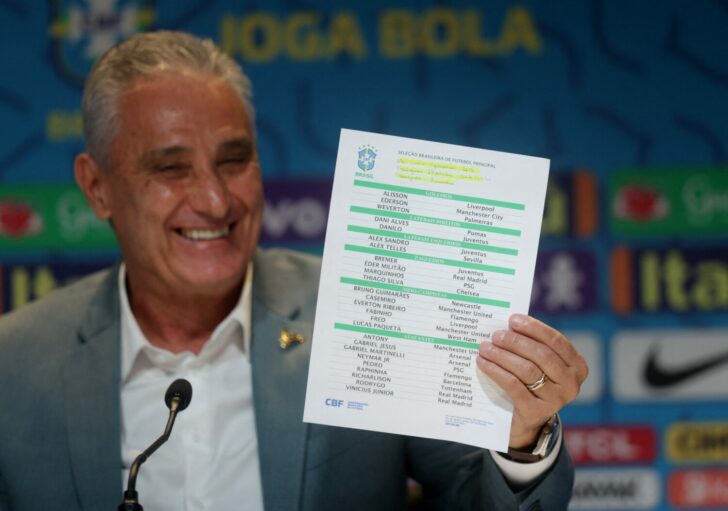 FIFA World Cup Qatar 2022 - Brazil Squad Announcement