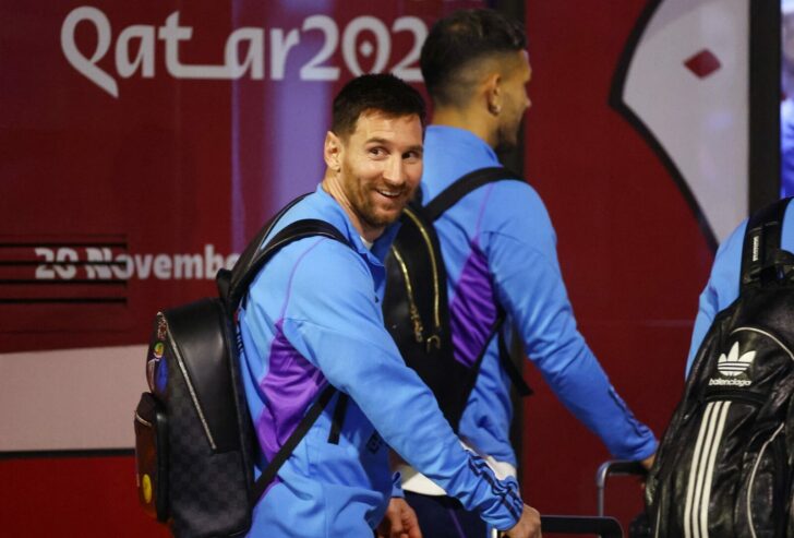 FIFA World Cup Qatar 2022 Arrival - Argentina team arrives in Doha
