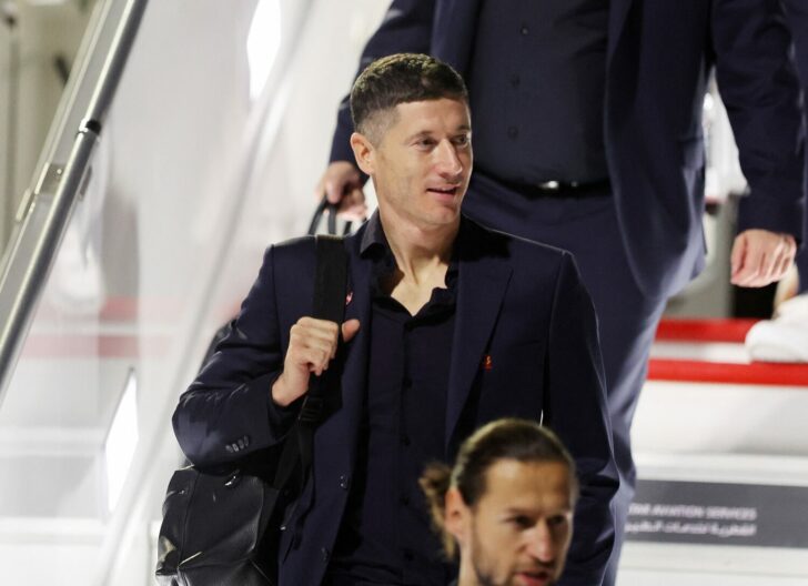 FIFA World Cup Qatar 2022 Arrival - Poland team arrives in Doha