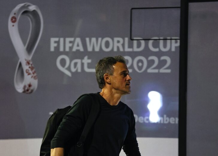 FIFA World Cup Qatar 2022 Arrival - Spain team arrives in Doha