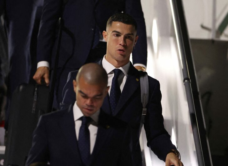 FIFA World Cup Qatar 2022 Arrival - Portugal team arrives in Doha