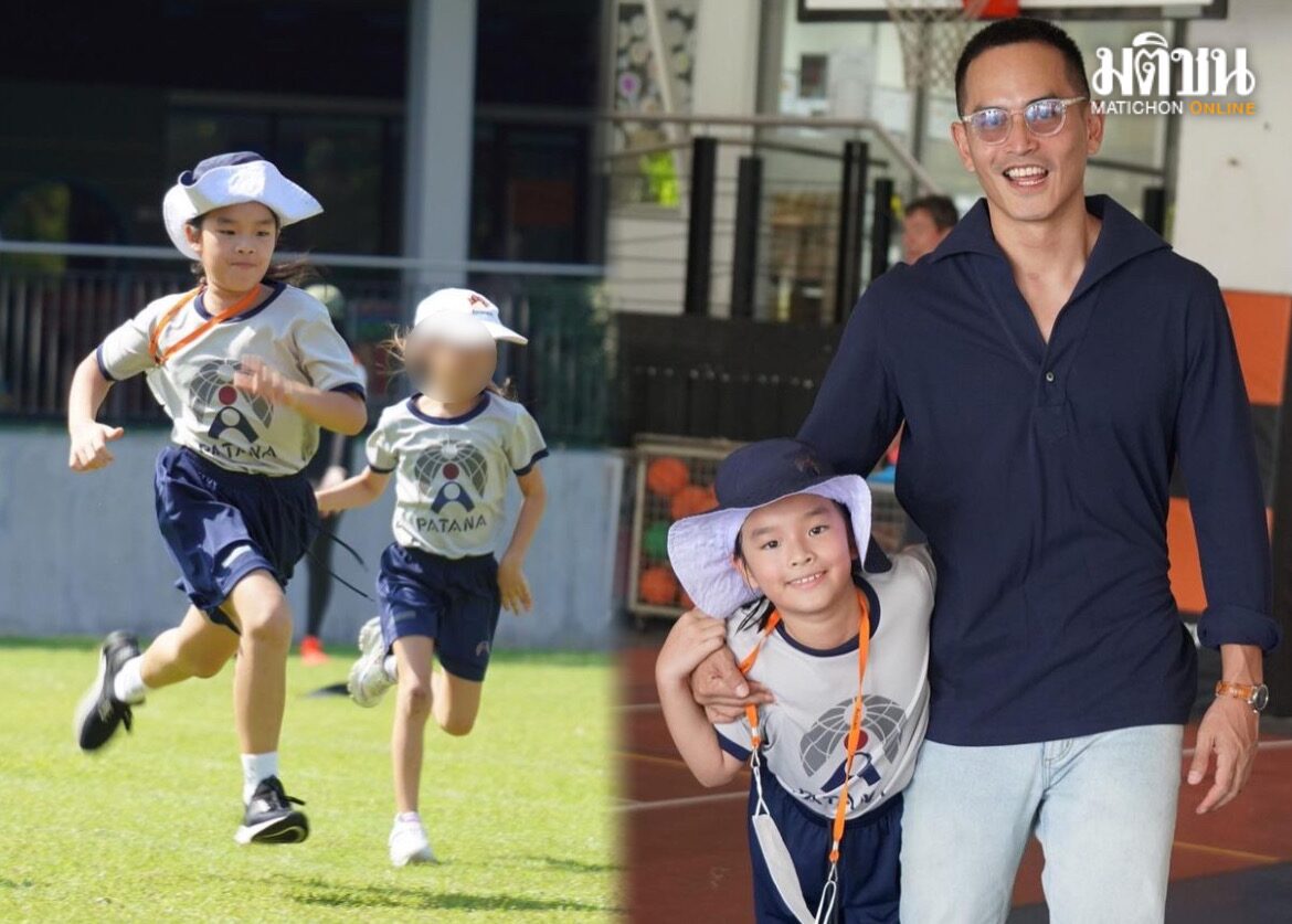 ‘สงกรานต์’ โพสต์คลิปเชียร์ ‘น้องปีใหม่’ แข่งกีฬารร. แซวเก็บตัวไปบอลโลก