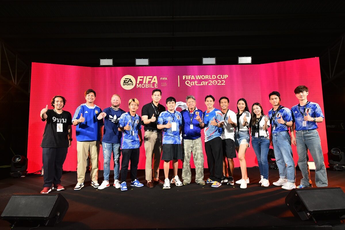 ค่ายเกม EA ยกทัพนักบอลทีมชาติ ‘ลีซอ-โก้-บอล-ไมเคิล’ โชว์ฝีเท้าในงาน FIFA Mobile