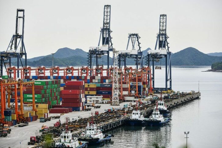CHINA-LOGISTICS-EXPORTS