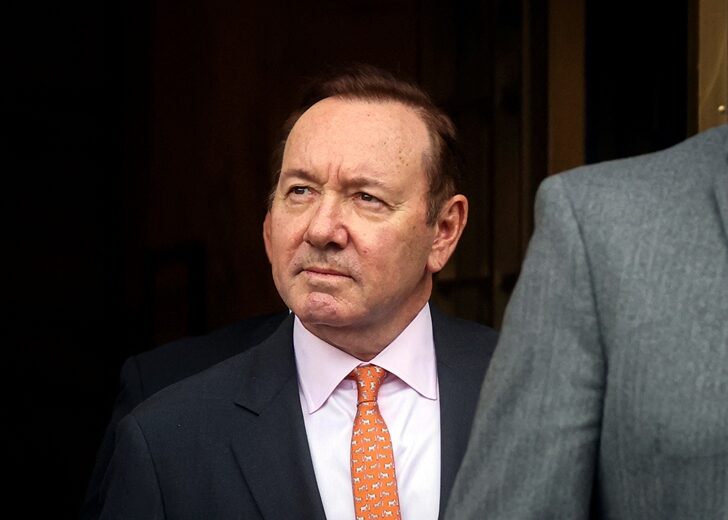 Actor Kevin Spacey departs the Manhattan Federal Court following his civil sex abuse case trial in New York