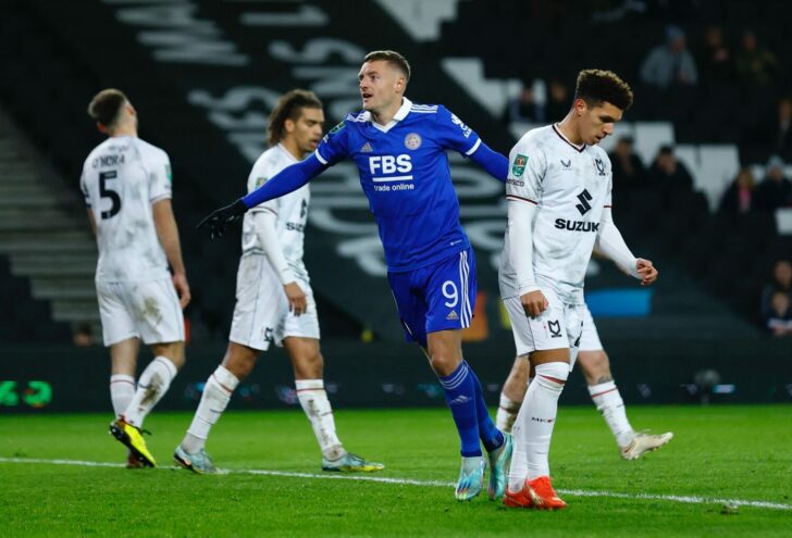 Carabao Cup - Round of 16 - Milton Keynes Dons v Leicester City