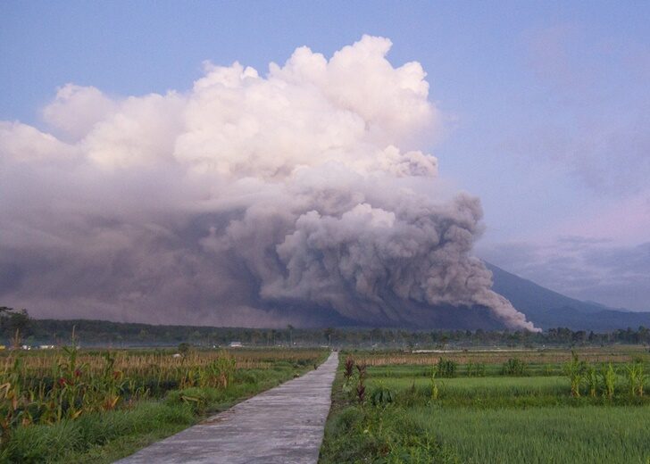 Indonesia Volcano Eruption