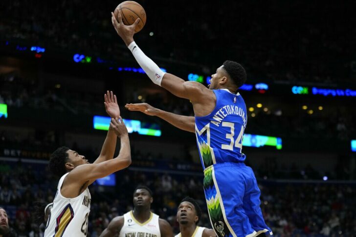 Bucks Pelicans Basketball