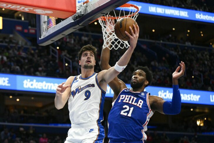 76ers Wizards Basketball