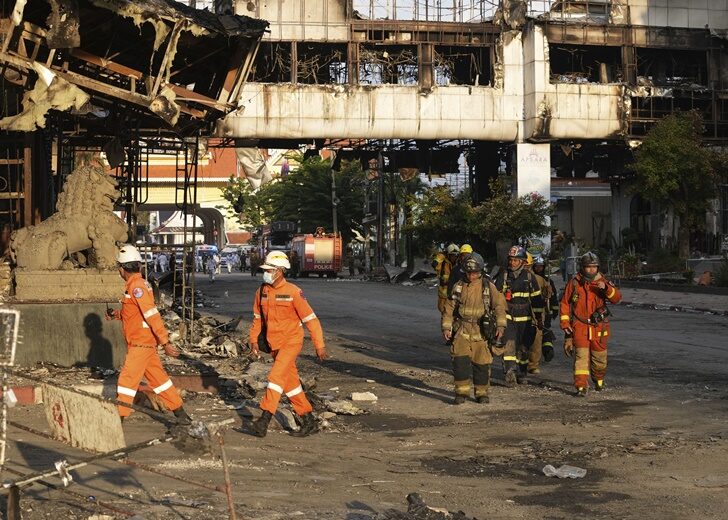 Cambodia Hotel Fire