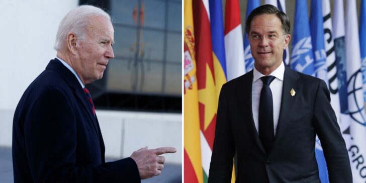 U.S. President Biden meets Britain's Prince William at the John F. Kennedy Library, in Boston