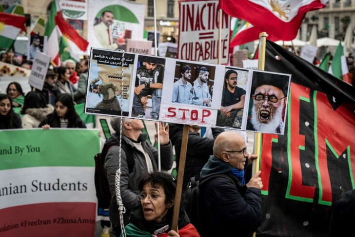 FRANCE-IRAN-POLITICS-DEMO