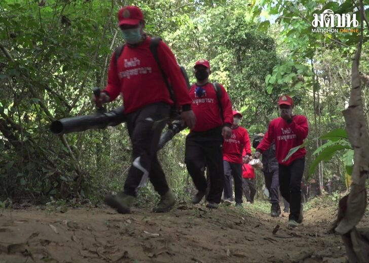 สส. สานพลัง ชุมชนบ้านหัวทุ่ง ร่วมเฝ้าระวัง ป้องกันลดไฟป่า – หมอกควัน
