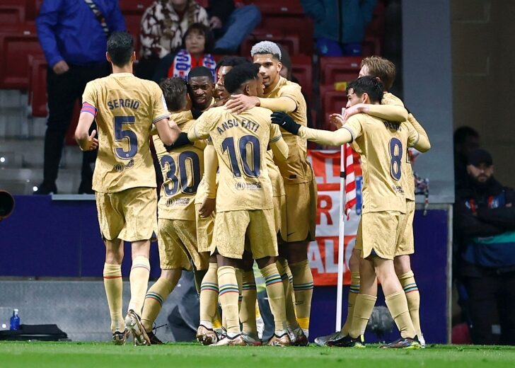 เดือด 2 แดง! เดมเบเล่ ซัดชัยพาบาร์ซ่า เฉือน แอตฯมาดริด 1-0 นำจ่าฝูง