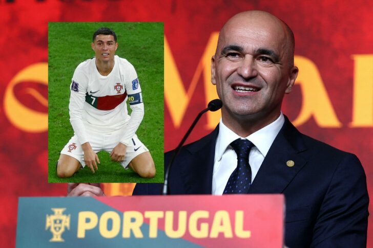 Portugal present new coach Roberto Martinez