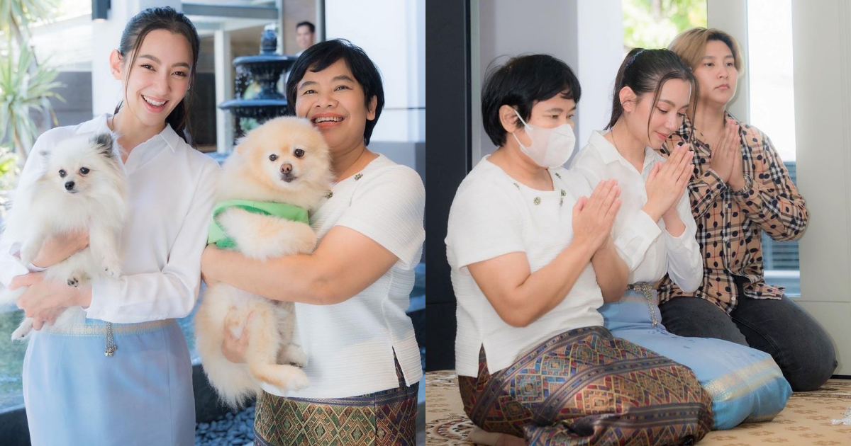 เปิดภาพบ้านหลังใหม่ ‘เบลล่า ราณี’ ร่วมทำบุญพร้อมหน้าครอบครัวสุดอบอุ่น