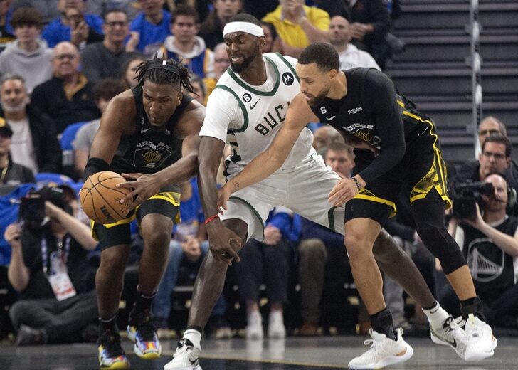 NBA: Milwaukee Bucks at Golden State Warriors