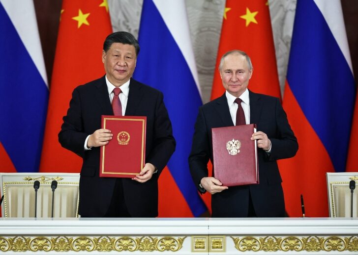 Russia's Putin holds talks with China's Xi in Moscow
