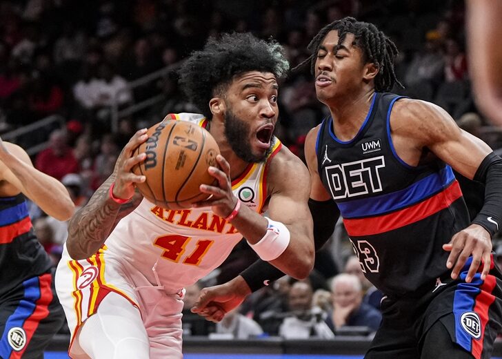 NBA: Detroit Pistons at Atlanta Hawks