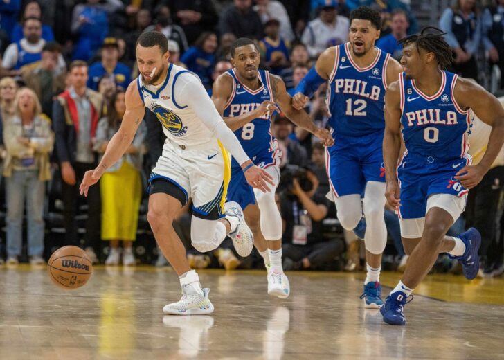 NBA: Philadelphia 76ers at Golden State Warriors