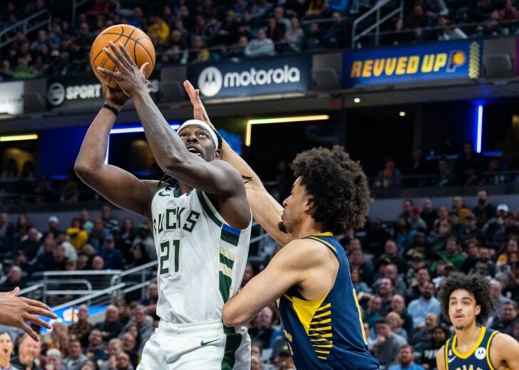 NBA: Milwaukee Bucks at Indiana Pacers