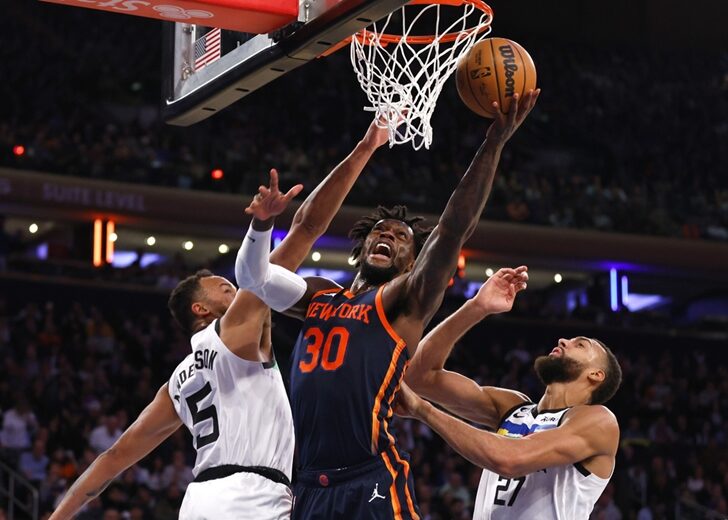 Timberwolves Knicks Basketball