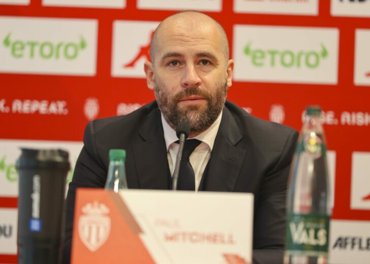 AS Monaco Press Conference with new Belgian Coach Philippe Clement