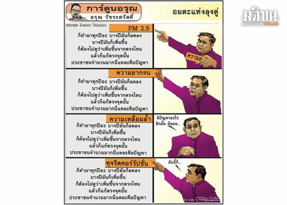 การ์ตูนอรุณ วันที่ 21 มีนาคม 2566