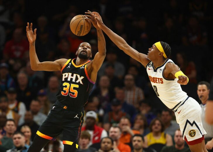 NBA: Denver Nuggets at Phoenix Suns