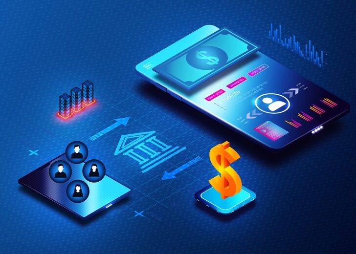 Digital Lending Platform Concept - P2P Crowdfunding and Crowdlen