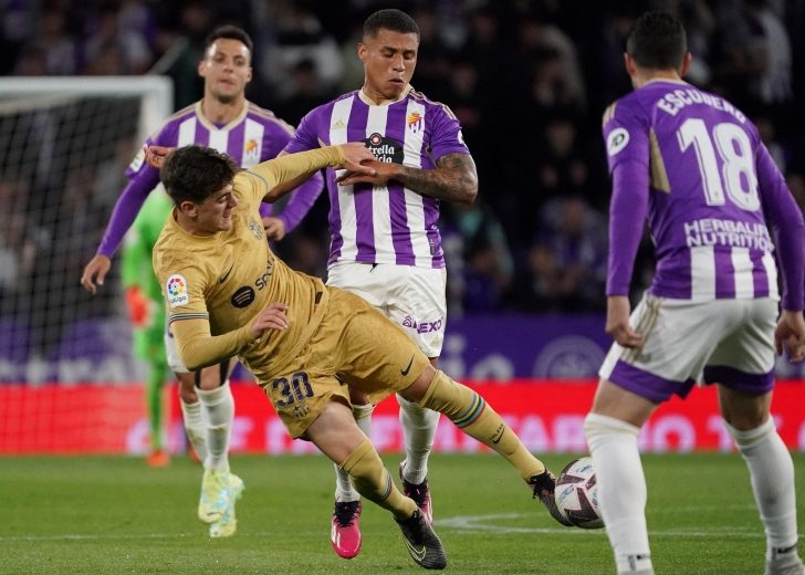 FBL-ESP-LIGA-VALLADOLID-BARCELONA