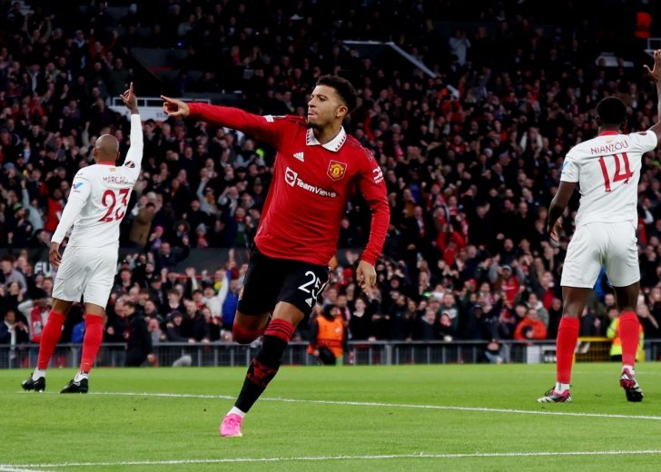 Europa League - Quarter Final - First Leg - Manchester United v Sevilla